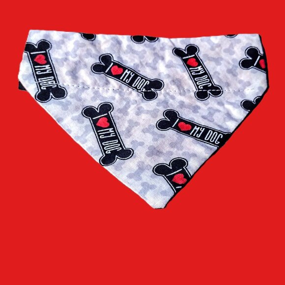 Dog & Puppy BANDANA ~ Set of 3 ~ Small, Over-the-Collar ~ Pet Fashion Accessory - Picture 6 of 15